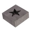 Graphite Ingot Mold Star Shape Gold Silver Melting Casting Mould