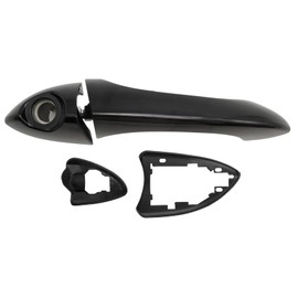 Hoypeyfiy 51218257738 Exterior Chrome Door Handle, Outside Door Handle Right Side Replacement for X5 E53 1999 2000 2001 2002 2003 2004 2005 2006