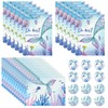 Fodlon 12 x Cute Card Set with Mermaid Motif, Invitation