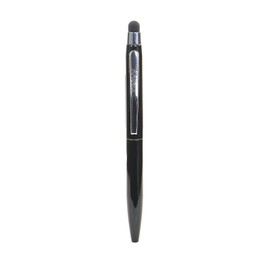 Marvy St Tropez Petite Ballpoint Pen - Medium Pen Point Type - Black Ink - Black Barrel - 1 Each