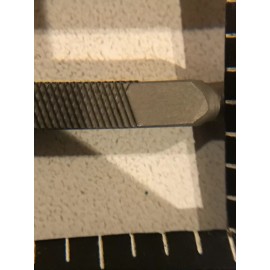 Vallorbe - Glardon - Nicholson 7 1/2 Silversmith Riffler style 11 0 cut Vallorbe - Glardon - Nicholson NEW