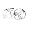 WINDALF ALIJA Boho Earrings Diameter 1.2 cm Celtic Triskele Life