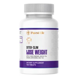 Suplemento Detox Control De Peso 100 Tabletas More Than Pure