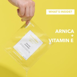 RARE Paris - Trésor Solaire Soothing Facial Mask - Soothing & Calming Sheet Mask with Arnica & Vitamin E- Soothing, Firming, Revitalizing - Made in France - 1 Sheet