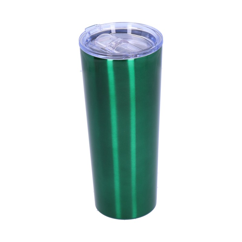 2‑Layer Green Insulation Bottle Stainless Steel Vacuum Bottle for Travel