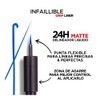 L'Oréal Paris, Delineador de Ojos, Infallible Liquid Matte, 02 Blue