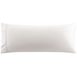 PiccoCasa Body Pillow Cover Super Soft Cotton Bolster Pillow Case for Full Body Pillow, 1PC Body Pillow Case with Envelope Closure for Adults Isabelline 50x140cm (4.6ft.)