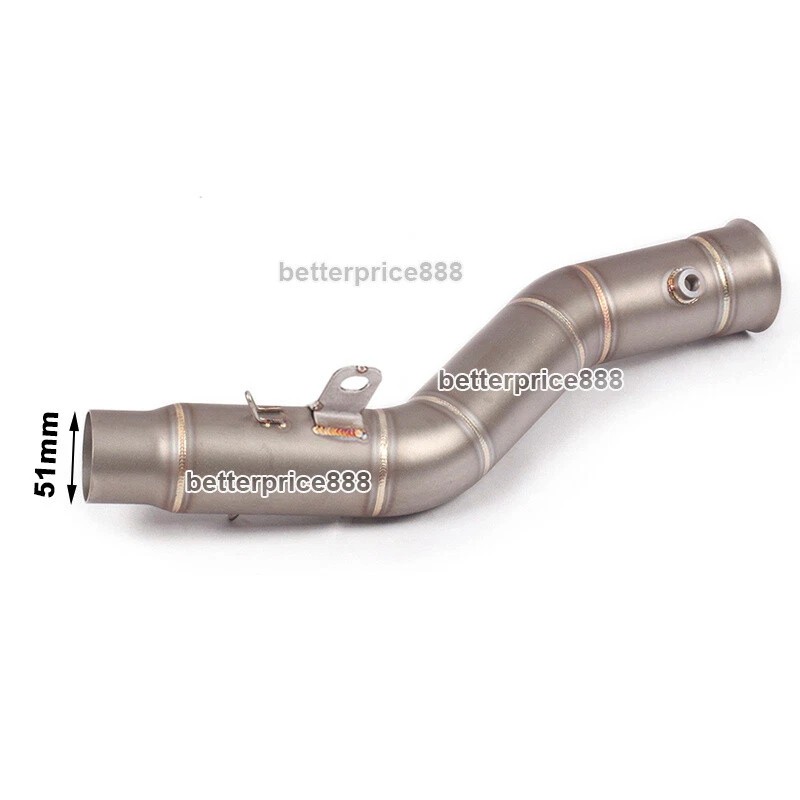 Unbranded Modified Right System Mid Exhaust Pipe + Mufflers For