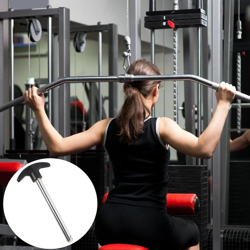 Liyquint 2Pcs Stainless Steel Weight Stack Pins - Locking Gym