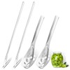 LELE LIFE 4Pcs Olive Spoon and Pickle Fork Tool, SUS304