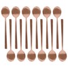 Argon Tableware Stainless Steel Teaspoons - 14.5cm - Copper -
