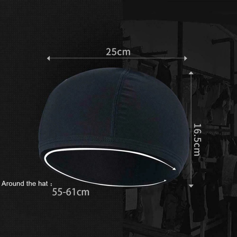 Unbranded 4PCS Running Skull Cap Helmet Liner Beanie Moisture Wicking