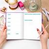 GoGirl Planner Agenda – Colorful Undated Monthly & Weekly Organizer