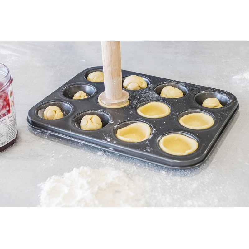 MasterCraft Heavy Base 12 Cup Mini Muffin Pan