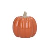 Gisela Graham Ceramic Pumpkin Ornament, Small, Decorative (Orange)