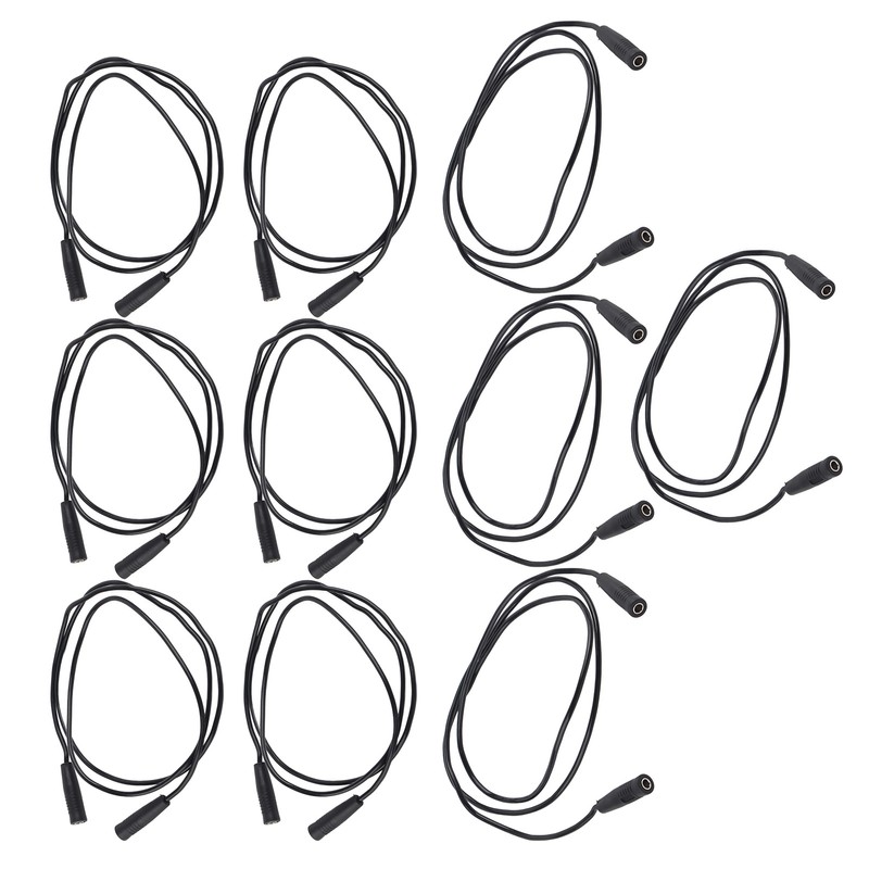 10 Sets 4mm Female to Female Banana Socket Test Lead