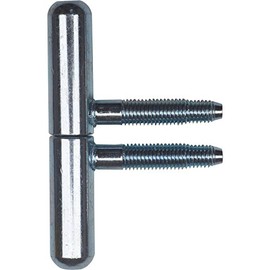 Gedotec SFS Window Tape Black for Windows and Furniture Doors | Nut Tape 14 mm | Galvanised Metal | Door Hinge for Drilling & Renovation | 1 Piece - Door Hinge Room Doors & Interior Doors