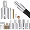 Elesunory 6Pcs Threaded Tip Replacement, Ultra Threaded Tip Repair Kit,
