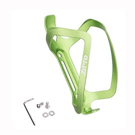 Bike Bottle Holder Cool Bicycle Water Holder Cage for Road Bike, Mountain Bikes, Prams and Wheelchair (Light green)