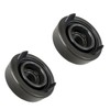 BWBWND 2PCS Car Headlight Dust Caps, 80mm Rubber Sealing Protective