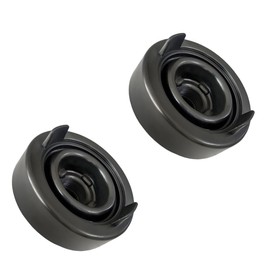 BWBWND 2PCS Car Headlight Dust Caps, 80mm Rubber Sealing Protective Cover for H4 Light Bulb, Universal Dustproof Lamp Protection Headlight Extension Covers for Most Cars Trucks SUVs