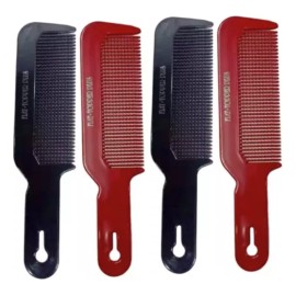 Flattop 4 Peines Flat Top Plus Colores Surtidos Plástico Barberia