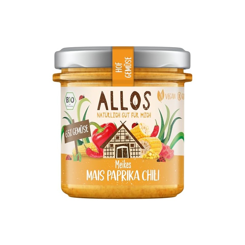 Allos Organic Hof Vegetables Meikes Maize Pepper Chili (2 x