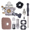 Mikatesi BR200 Carburetor Kit 4241-120-0625 for Stihl BR200 BR 200