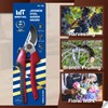 MINGTOOL Bypass Pruning Shears,0.7-inch Cut Capacity, Professional Gardening Tools, Heavy-Duty