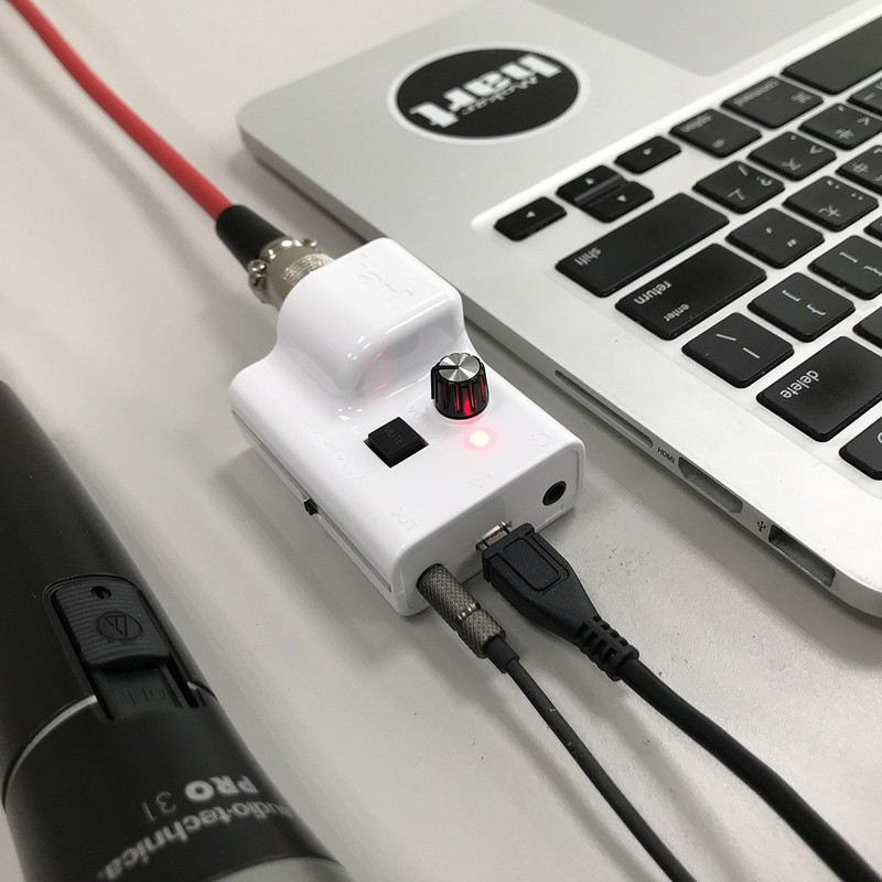 Just Mic Power EU (White)