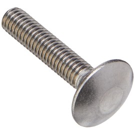 AHCM6 6mm x 30mm A2 Stainless Steel Cup Square Carriage Bolts Without Nuts (Pack of 50 Coach Bolts)
