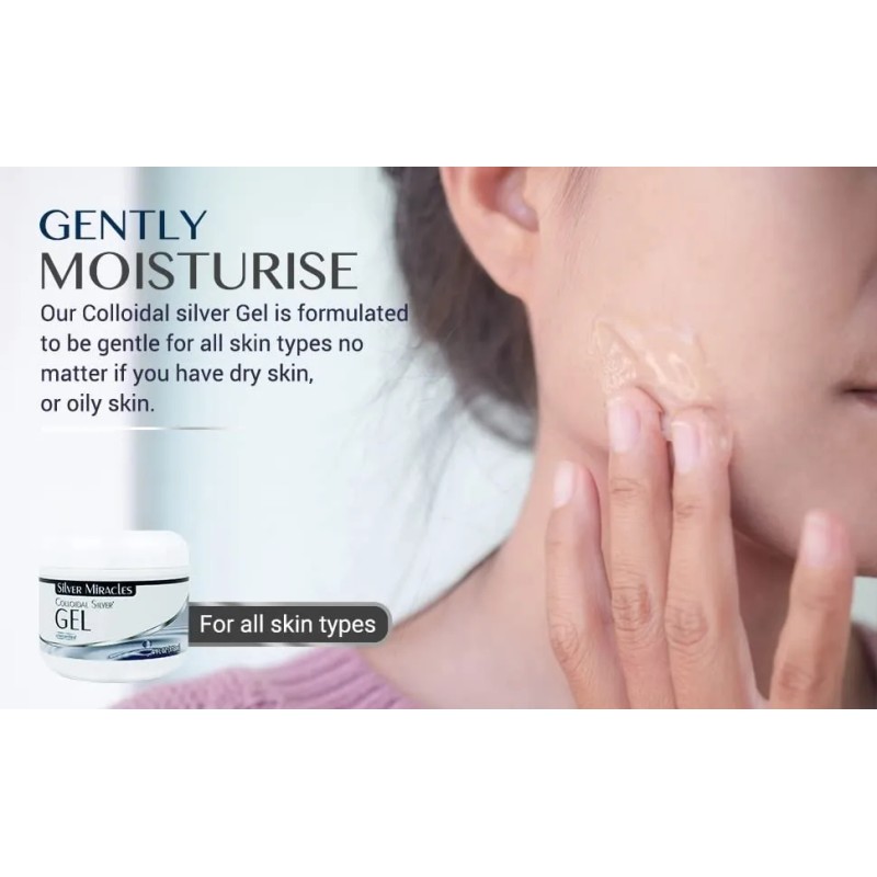 Crema Plateada Coloidal Piel Seca Enrojecimiento Picazon