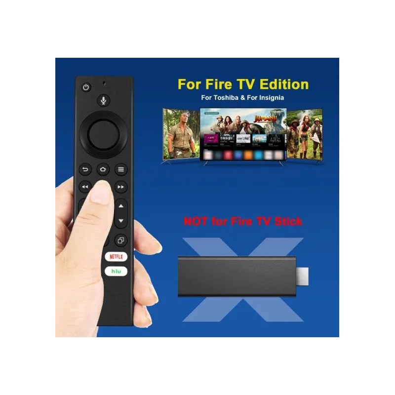 Control Remoto Compatible Con Toshiba Fire Tv Con Voz