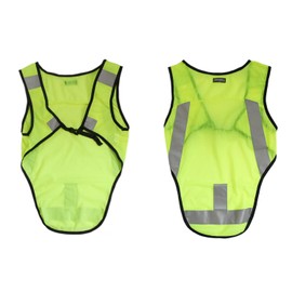 SCGEHA Brevet Night Ride Vest, Reflective Vest, Night Driving, Bicycle, Running, Jogging, Walking (Junior)