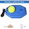 MHZXLC Entrenador de Tenis, Base de Tenis con una Cuerda,