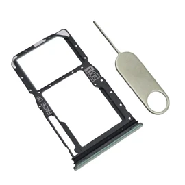 PHONSUN Single Sim Card Tray SD Slot Holder Replacement for Motorola Moto G Power 5G 2025 XT2515 (Leaf Green)