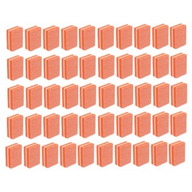 Baluue 4-side Nail Polishing Tools 50pcs Manicure Sponge Nail Files for Home or Salon Use