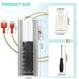 00492431 SGR2431 Gas Range Oven Igniter Replacement for Bosch Thermador Oven Replace AP3674290, 1107469, 20-01-500, 00487383, 492431, 610098, 3472541, EA3472541, PS3472541, PS8722793 with Screwdriver