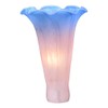 Meyda Tiffany 10185 Lily Shade, Pink/Blue
