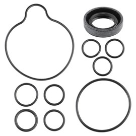 MOTOALL 91347-PAA-A01 10Pcs Power Steering Pump Seal Kit Fit for Honda Accord Civic CR-V Element Odyssey for Acura TL TSX RDX MDX Replaces 91345-RDA-A01