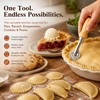 Ravioli Cutter for Pasta & Pastry – Fluted Stainless Steel