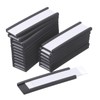 MECCANIXITY Label Holders 2" x 0.6" C Channel Rubber Magnetic