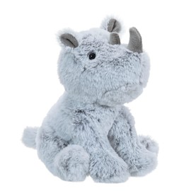 Apricot Lamb Toys Plush Grey Rhino Stuffed Animal Soft Cuddly Perfect for Child (Grey Rhino, 8 Inches)