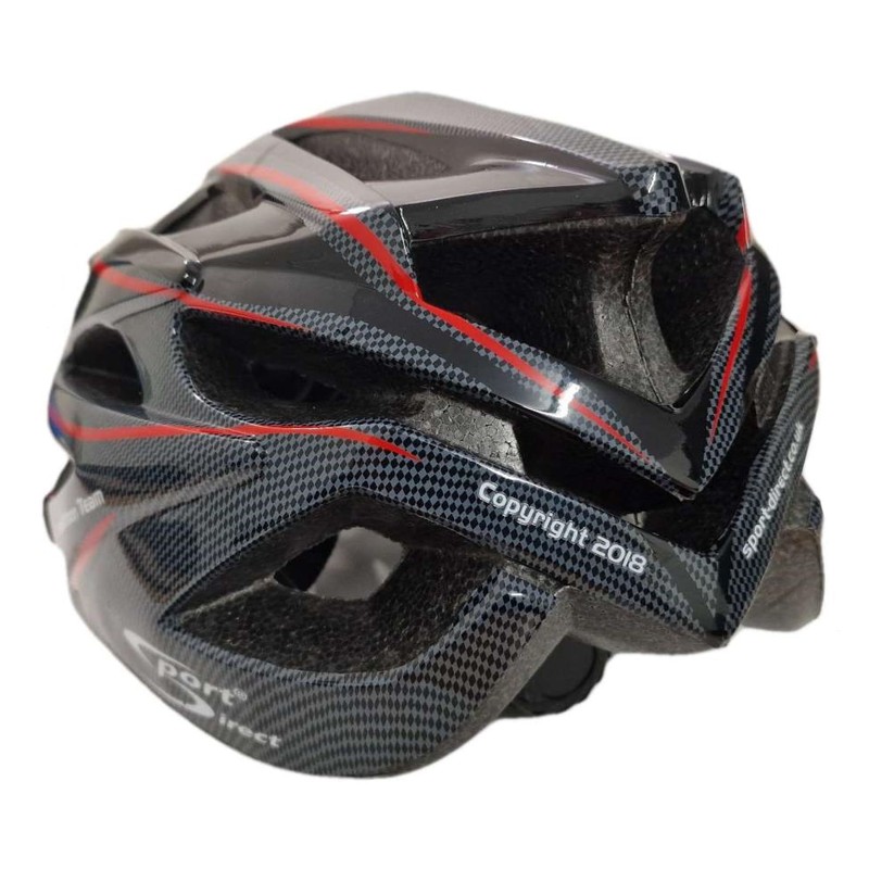 Sport Direct™ "Team Comp" 24 Vent E-Bike/Bike Helmet Graphite/Red/Black 58-61cm