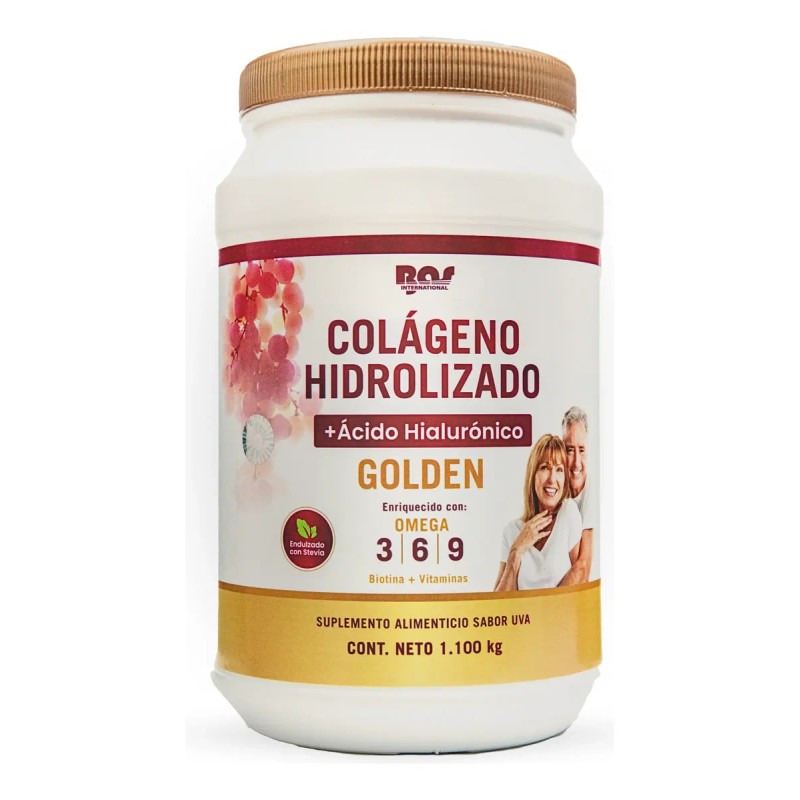 Colageno Hidrolizado Ácido Hialurónico Golden 1kg