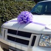 Large Lavender Car Bow, 16" Wide - Front Door Decoration,