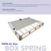 Mattress Solution 8-Inch Split Wood Traditional Box Spring/Foundation Set, Twin