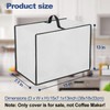 NUENSS-ROR Coffee Maker Dust Cover for Ninja Pod & Grounds