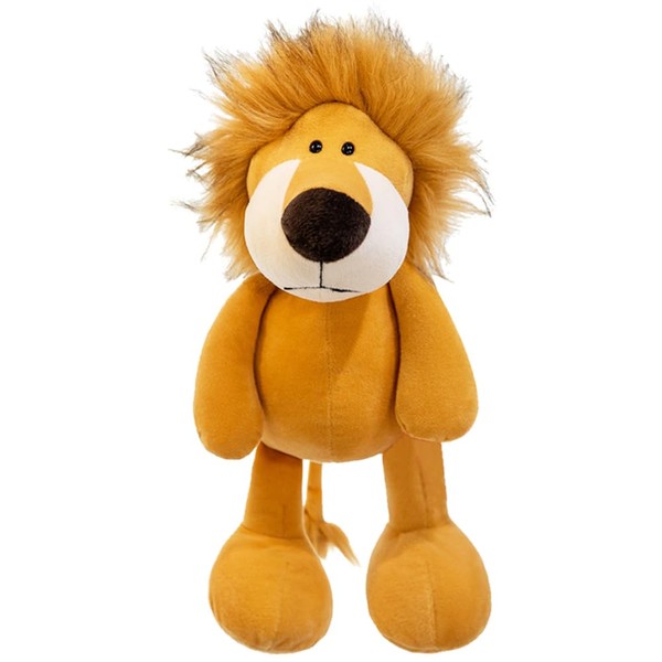 UKKZLVJ Plush Toy Lion 25 cm, Cute Toy Lion, Plush