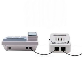 AKOAK Loud Sound Telephone Ring Ringer Amplifier Volume Enhancer with Light Flasher for Landline Telephone